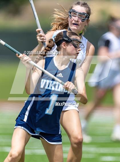 Thumbnail 3 in Bishop McGuinness vs. Union Pines (NCHSAA 1A/2A/3A Final) photogallery.