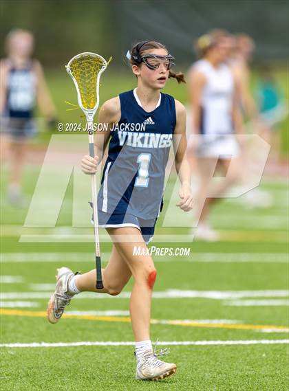 Thumbnail 3 in Bishop McGuinness vs. Union Pines (NCHSAA 1A/2A/3A Final) photogallery.