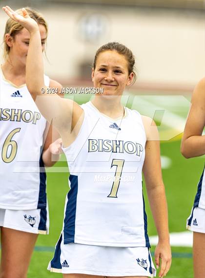 Thumbnail 2 in Bishop McGuinness vs. Union Pines (NCHSAA 1A/2A/3A Final) photogallery.