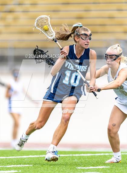 Thumbnail 2 in Bishop McGuinness vs. Union Pines (NCHSAA 1A/2A/3A Final) photogallery.