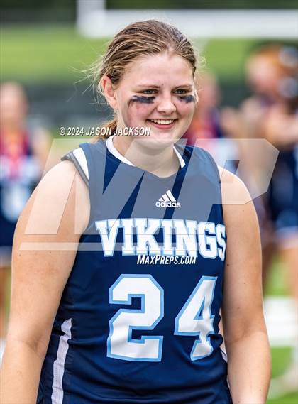 Thumbnail 2 in Bishop McGuinness vs. Union Pines (NCHSAA 1A/2A/3A Final) photogallery.