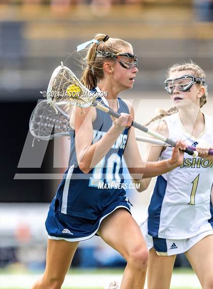 Thumbnail 3 in Bishop McGuinness vs. Union Pines (NCHSAA 1A/2A/3A Final) photogallery.