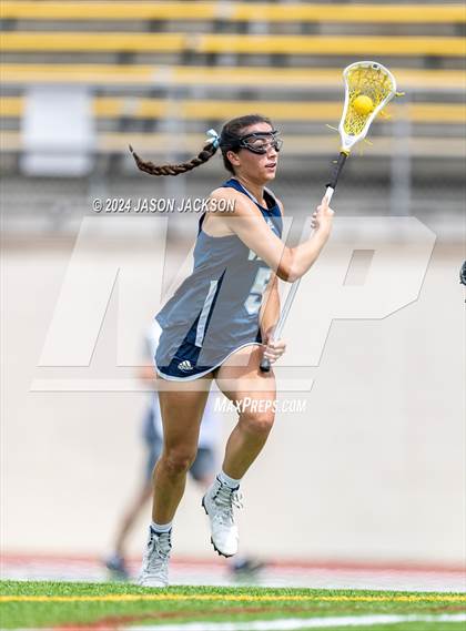 Thumbnail 2 in Bishop McGuinness vs. Union Pines (NCHSAA 1A/2A/3A Final) photogallery.