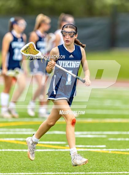 Thumbnail 1 in Bishop McGuinness vs. Union Pines (NCHSAA 1A/2A/3A Final) photogallery.