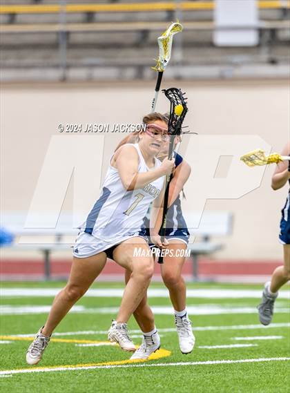 Thumbnail 2 in Bishop McGuinness vs. Union Pines (NCHSAA 1A/2A/3A Final) photogallery.