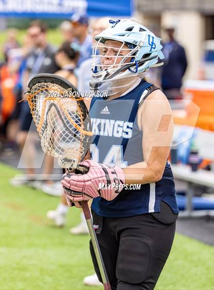 Thumbnail 2 in Bishop McGuinness vs. Union Pines (NCHSAA 1A/2A/3A Final) photogallery.