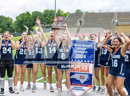Thumbnail 1 in Bishop McGuinness vs. Union Pines (NCHSAA 1A/2A/3A Final) photogallery.