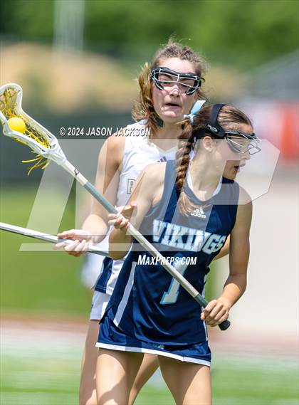 Thumbnail 3 in Bishop McGuinness vs. Union Pines (NCHSAA 1A/2A/3A Final) photogallery.