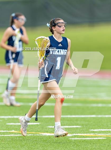 Thumbnail 2 in Bishop McGuinness vs. Union Pines (NCHSAA 1A/2A/3A Final) photogallery.