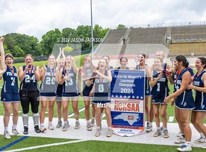 Thumbnail 2 in Bishop McGuinness vs. Union Pines (NCHSAA 1A/2A/3A Final) photogallery.