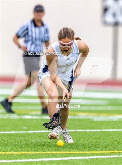 Thumbnail 3 in Bishop McGuinness vs. Union Pines (NCHSAA 1A/2A/3A Final) photogallery.