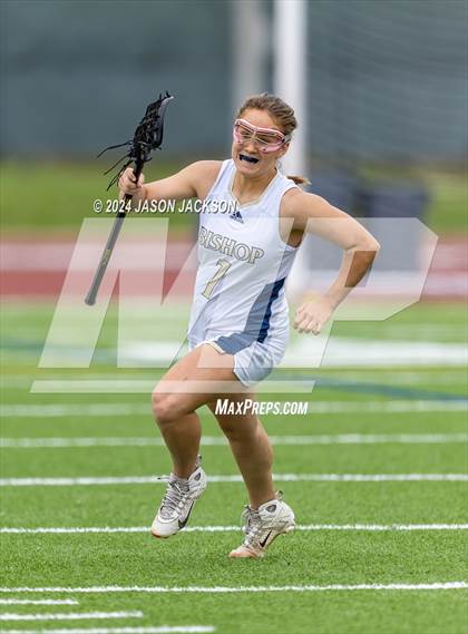 Thumbnail 2 in Bishop McGuinness vs. Union Pines (NCHSAA 1A/2A/3A Final) photogallery.