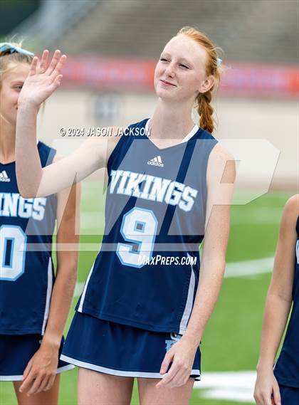Thumbnail 2 in Bishop McGuinness vs. Union Pines (NCHSAA 1A/2A/3A Final) photogallery.