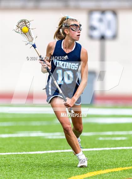 Thumbnail 2 in Bishop McGuinness vs. Union Pines (NCHSAA 1A/2A/3A Final) photogallery.
