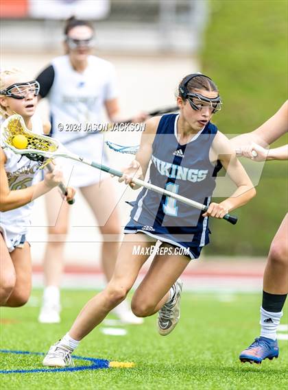 Thumbnail 1 in Bishop McGuinness vs. Union Pines (NCHSAA 1A/2A/3A Final) photogallery.