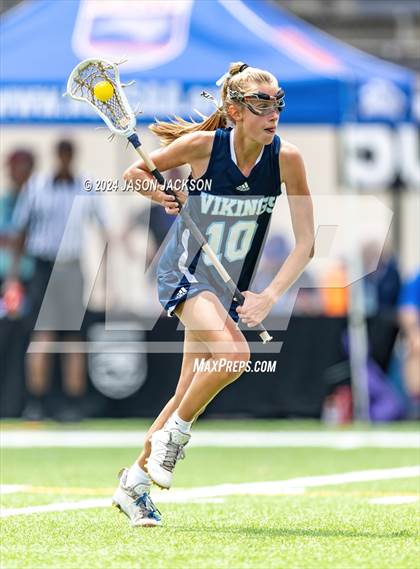 Thumbnail 3 in Bishop McGuinness vs. Union Pines (NCHSAA 1A/2A/3A Final) photogallery.