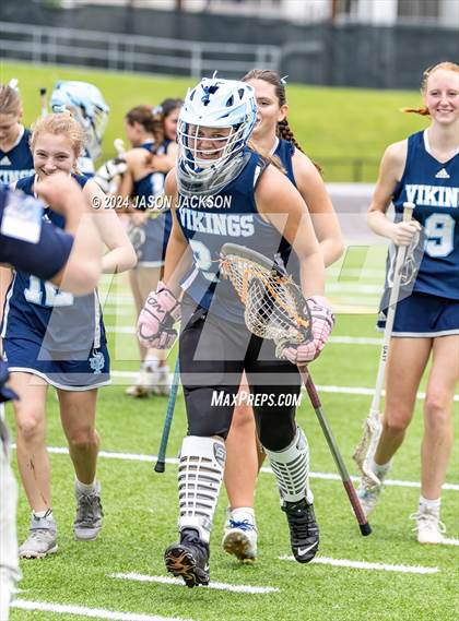 Thumbnail 3 in Bishop McGuinness vs. Union Pines (NCHSAA 1A/2A/3A Final) photogallery.