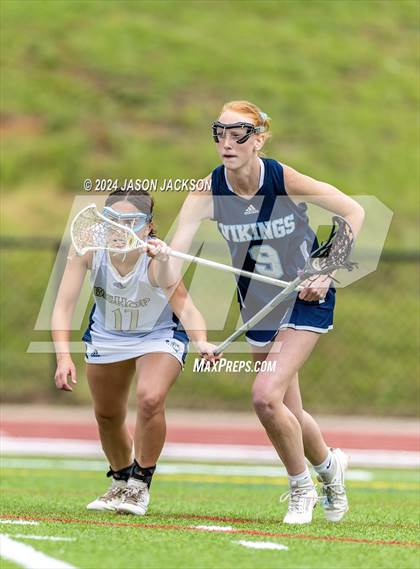 Thumbnail 2 in Bishop McGuinness vs. Union Pines (NCHSAA 1A/2A/3A Final) photogallery.