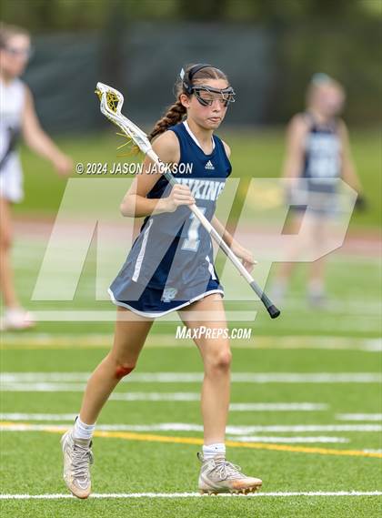 Thumbnail 2 in Bishop McGuinness vs. Union Pines (NCHSAA 1A/2A/3A Final) photogallery.