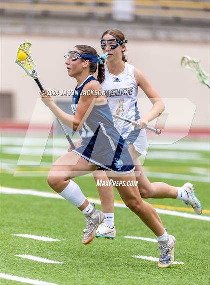 Thumbnail 2 in Bishop McGuinness vs. Union Pines (NCHSAA 1A/2A/3A Final) photogallery.