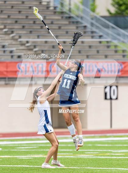 Thumbnail 2 in Bishop McGuinness vs. Union Pines (NCHSAA 1A/2A/3A Final) photogallery.