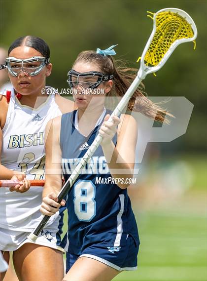 Thumbnail 3 in Bishop McGuinness vs. Union Pines (NCHSAA 1A/2A/3A Final) photogallery.