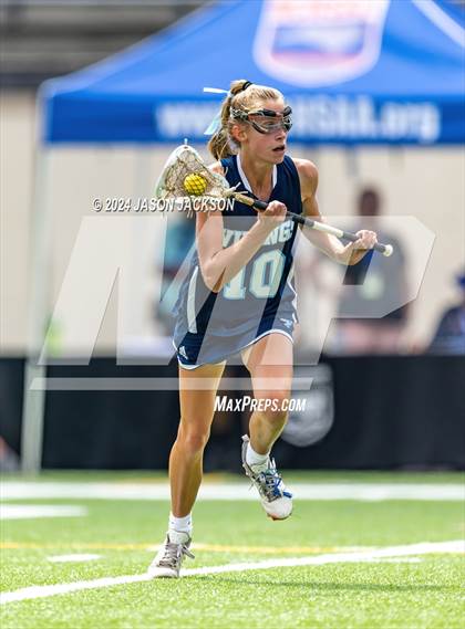 Thumbnail 2 in Bishop McGuinness vs. Union Pines (NCHSAA 1A/2A/3A Final) photogallery.