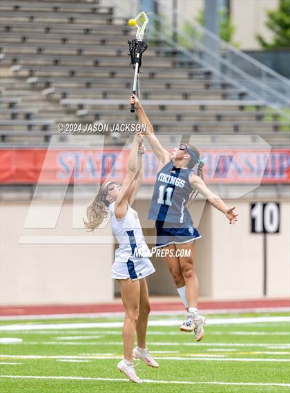 Thumbnail 2 in Bishop McGuinness vs. Union Pines (NCHSAA 1A/2A/3A Final) photogallery.