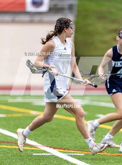 Thumbnail 2 in Bishop McGuinness vs. Union Pines (NCHSAA 1A/2A/3A Final) photogallery.