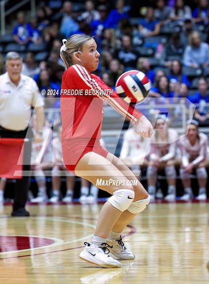 Thumbnail 1 in Bellville vs. Decatur (UIL 4A Volleyball Division I Final) photogallery.