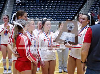 Thumbnail 1 in Bellville vs. Decatur (UIL 4A Volleyball Division I Final) photogallery.