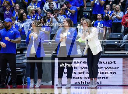 Thumbnail 2 in Bellville vs. Decatur (UIL 4A Volleyball Division I Final) photogallery.
