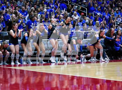Thumbnail 1 in Bellville vs. Decatur (UIL 4A Volleyball Division I Final) photogallery.
