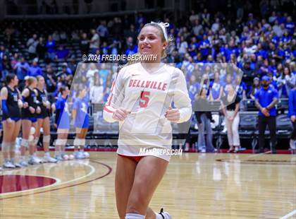 Thumbnail 1 in Bellville vs. Decatur (UIL 4A Volleyball Division I Final) photogallery.