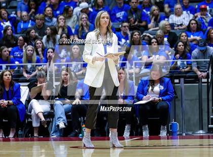 Thumbnail 1 in Bellville vs. Decatur (UIL 4A Volleyball Division I Final) photogallery.