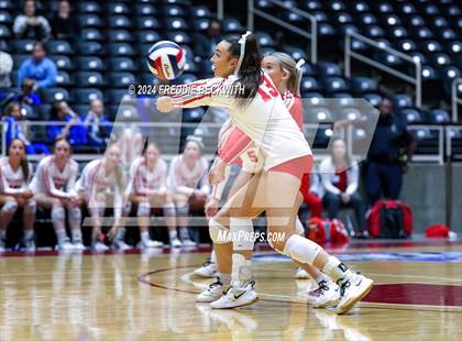 Thumbnail 1 in Bellville vs. Decatur (UIL 4A Volleyball Division I Final) photogallery.