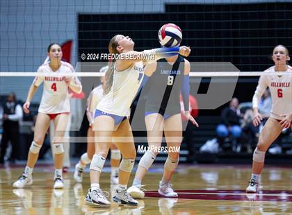Thumbnail 2 in Bellville vs. Decatur (UIL 4A Volleyball Division I Final) photogallery.