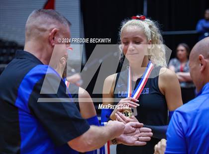 Thumbnail 1 in Bellville vs. Decatur (UIL 4A Volleyball Division I Final) photogallery.