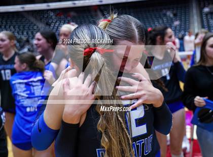 Thumbnail 1 in Bellville vs. Decatur (UIL 4A Volleyball Division I Final) photogallery.