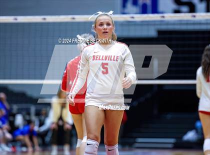 Thumbnail 1 in Bellville vs. Decatur (UIL 4A Volleyball Division I Final) photogallery.