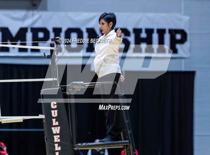 Thumbnail 2 in Bellville vs. Decatur (UIL 4A Volleyball Division I Final) photogallery.