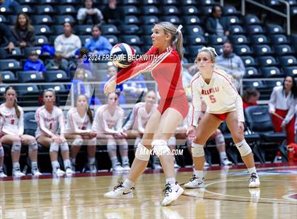 Thumbnail 2 in Bellville vs. Decatur (UIL 4A Volleyball Division I Final) photogallery.