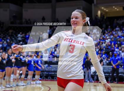 Thumbnail 2 in Bellville vs. Decatur (UIL 4A Volleyball Division I Final) photogallery.