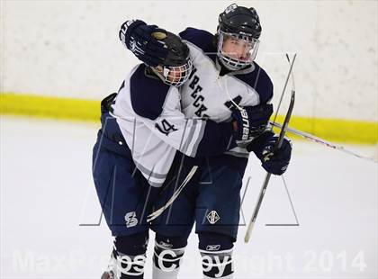 Thumbnail 2 in Lyman Hall/Haddam-Killingworth @ Staples-Weston-Shelton (CIAC DIII 1st Round) photogallery.