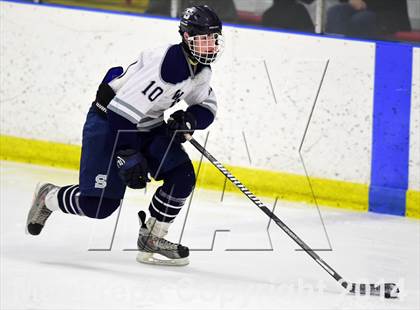 Thumbnail 2 in Lyman Hall/Haddam-Killingworth @ Staples-Weston-Shelton (CIAC DIII 1st Round) photogallery.