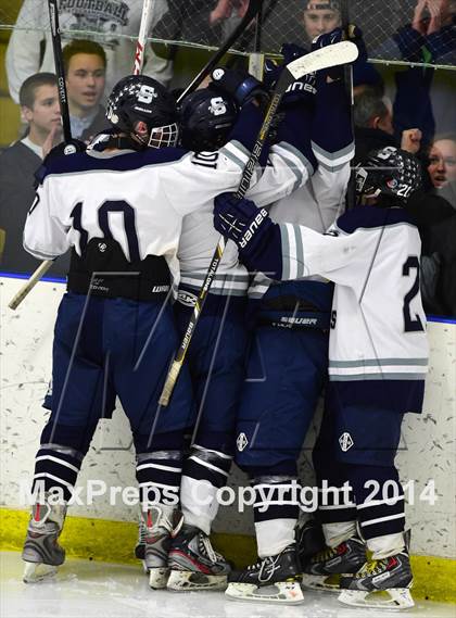 Thumbnail 1 in Lyman Hall/Haddam-Killingworth @ Staples-Weston-Shelton (CIAC DIII 1st Round) photogallery.