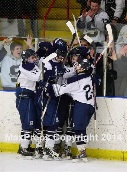 Thumbnail 2 in Lyman Hall/Haddam-Killingworth @ Staples-Weston-Shelton (CIAC DIII 1st Round) photogallery.