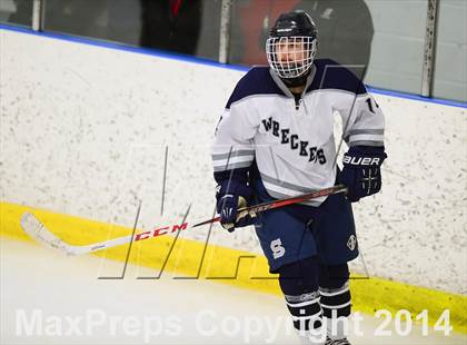 Thumbnail 2 in Lyman Hall/Haddam-Killingworth @ Staples-Weston-Shelton (CIAC DIII 1st Round) photogallery.