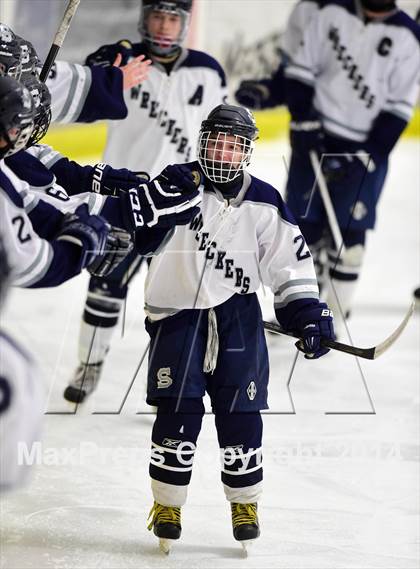 Thumbnail 3 in Lyman Hall/Haddam-Killingworth @ Staples-Weston-Shelton (CIAC DIII 1st Round) photogallery.
