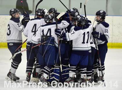 Thumbnail 2 in Lyman Hall/Haddam-Killingworth @ Staples-Weston-Shelton (CIAC DIII 1st Round) photogallery.